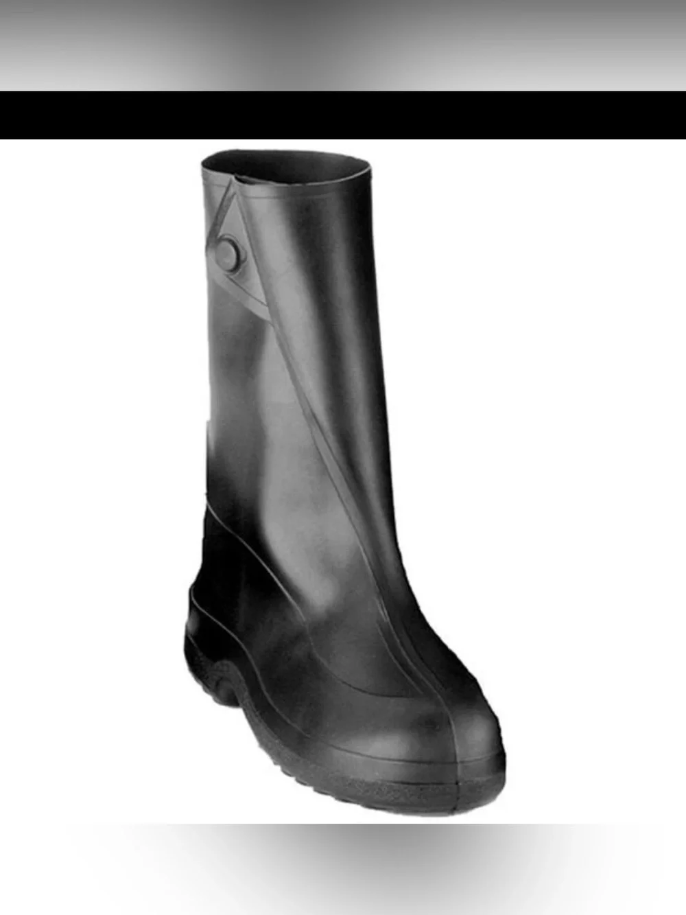 Tingley Rubber Overshoes 1400 Large Size 9.5 - 11 Waterproof 10